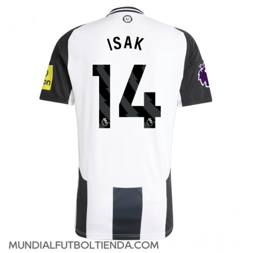 Camiseta Newcastle United Alexander Isak #14 Primera Equipación Replica 2024-25 mangas cortas